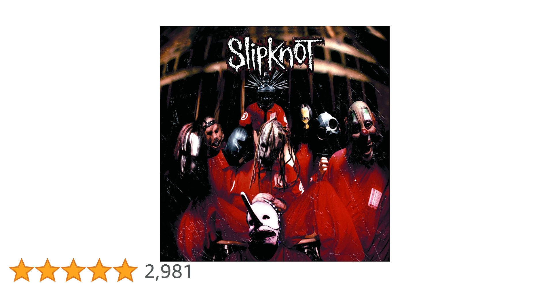 slipknot 1stデビュー時メンバー直筆サインデジパックCD Slipknot 1st CD Japan First Edition Version RARE Track 19